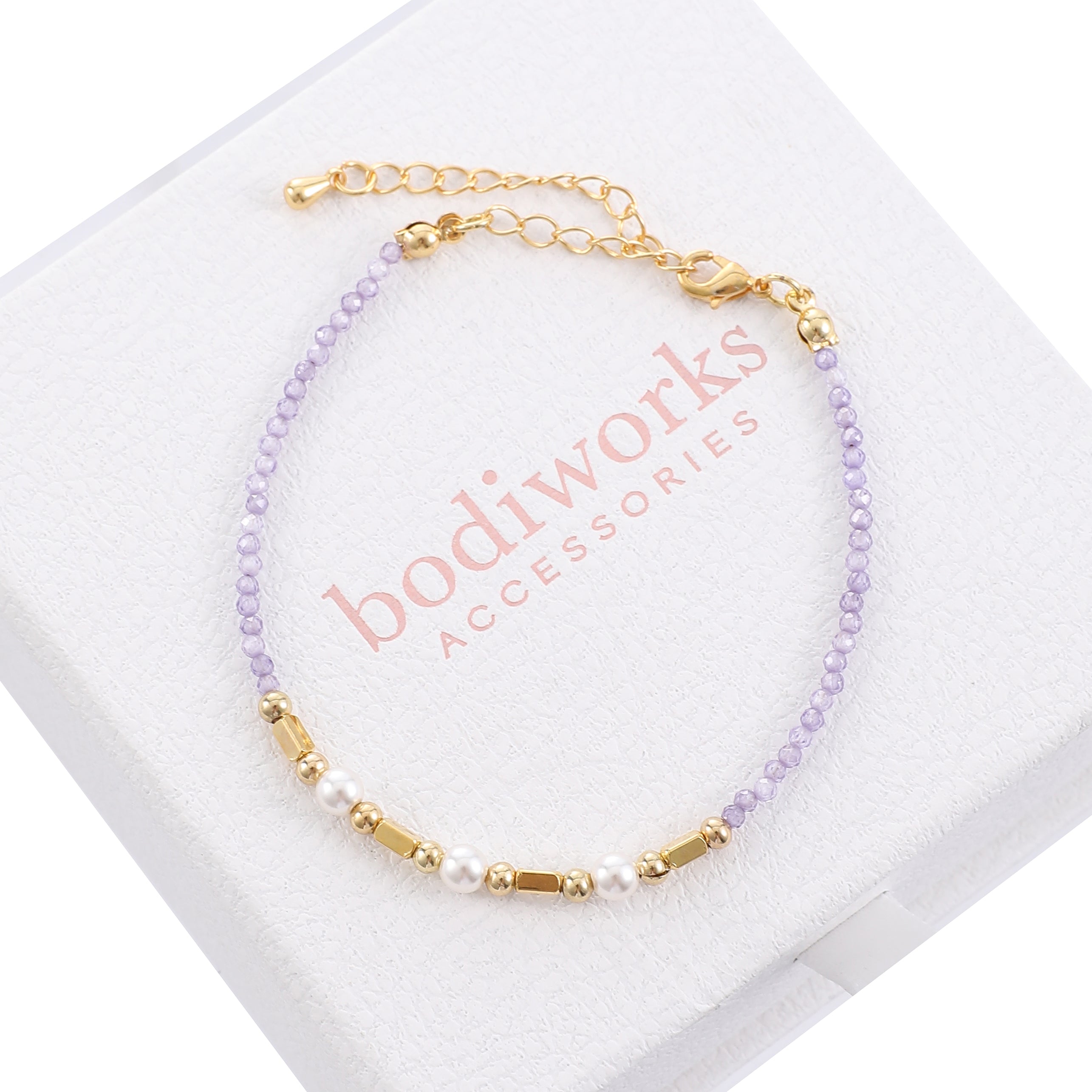 Crystal & Pearl Bracelet