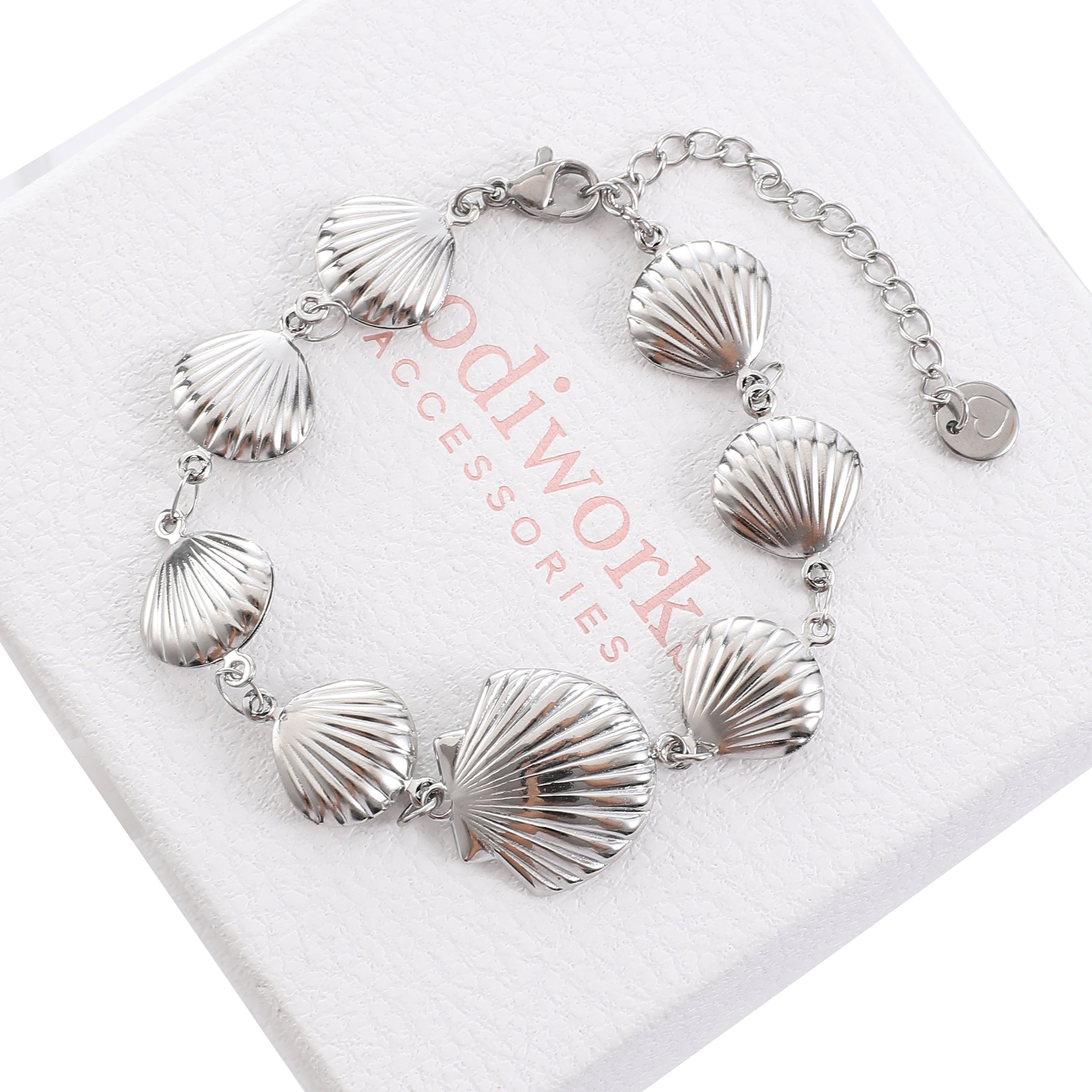 Shell Link Bracelet – Gold