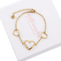 Heart Outline Bracelet