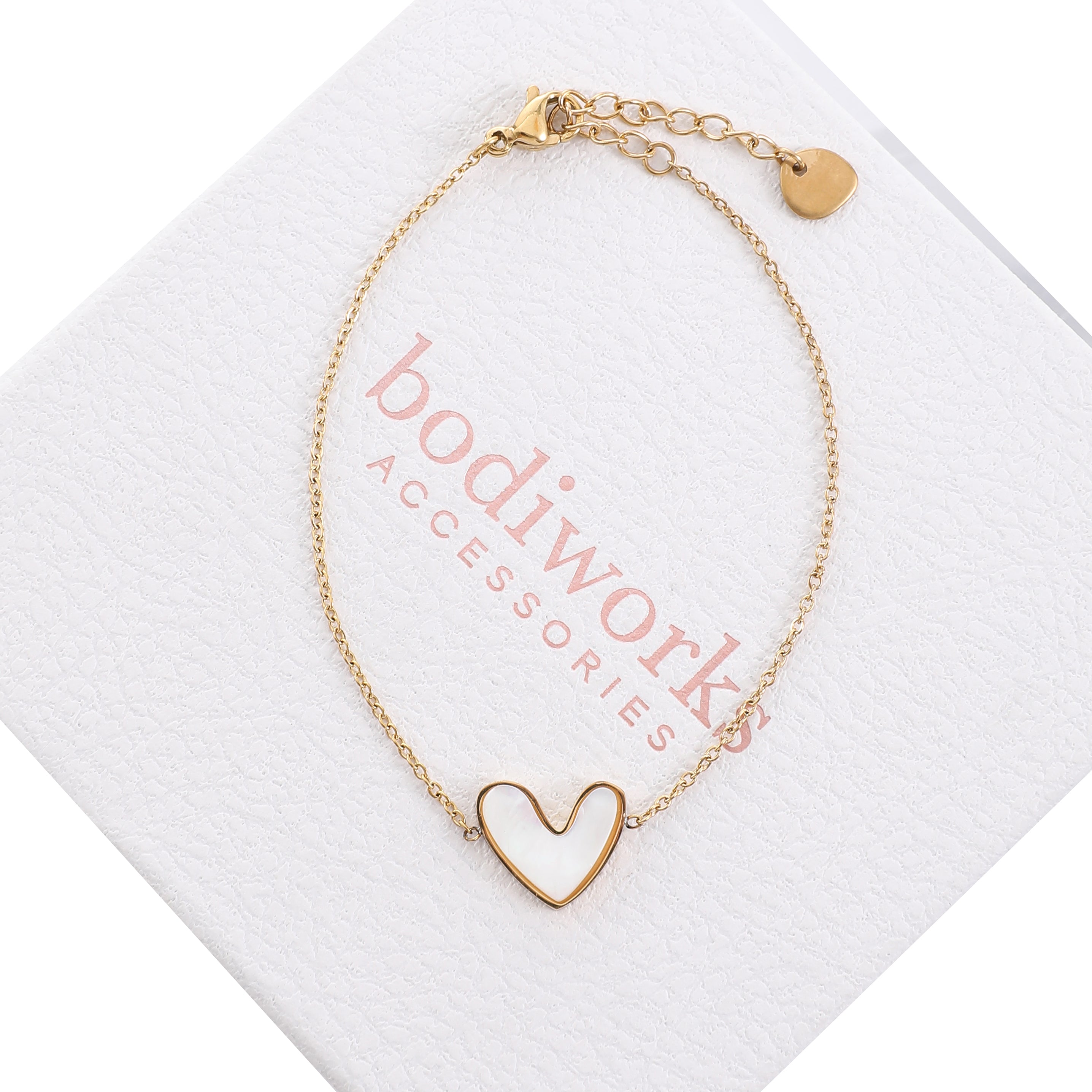 Heart Harmony Single Heart Bracelet – Gold