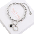 Dual Charm Link Bracelet