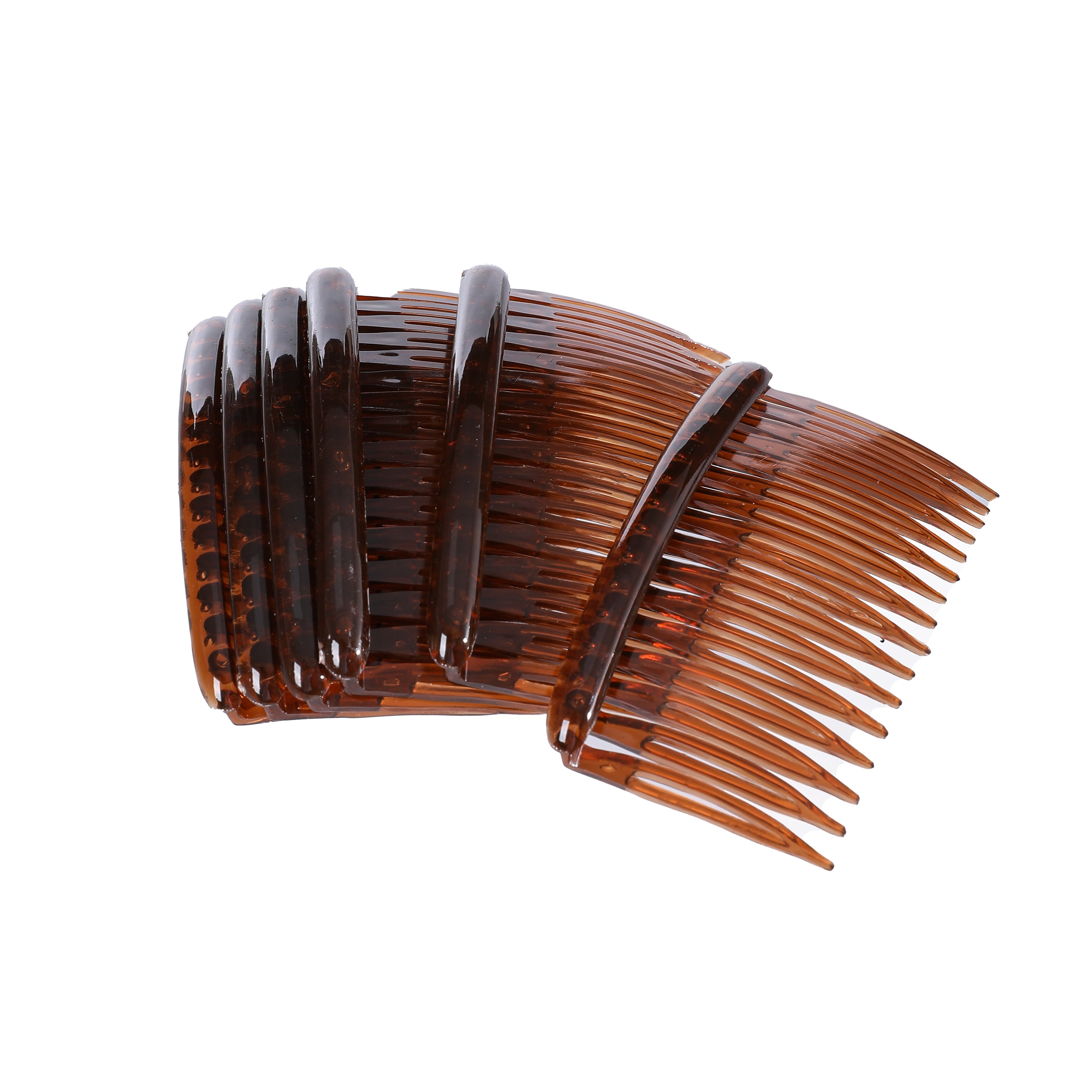 Hair Slide x6 Tortoiseshell