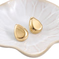Gold Teardrop Earrings