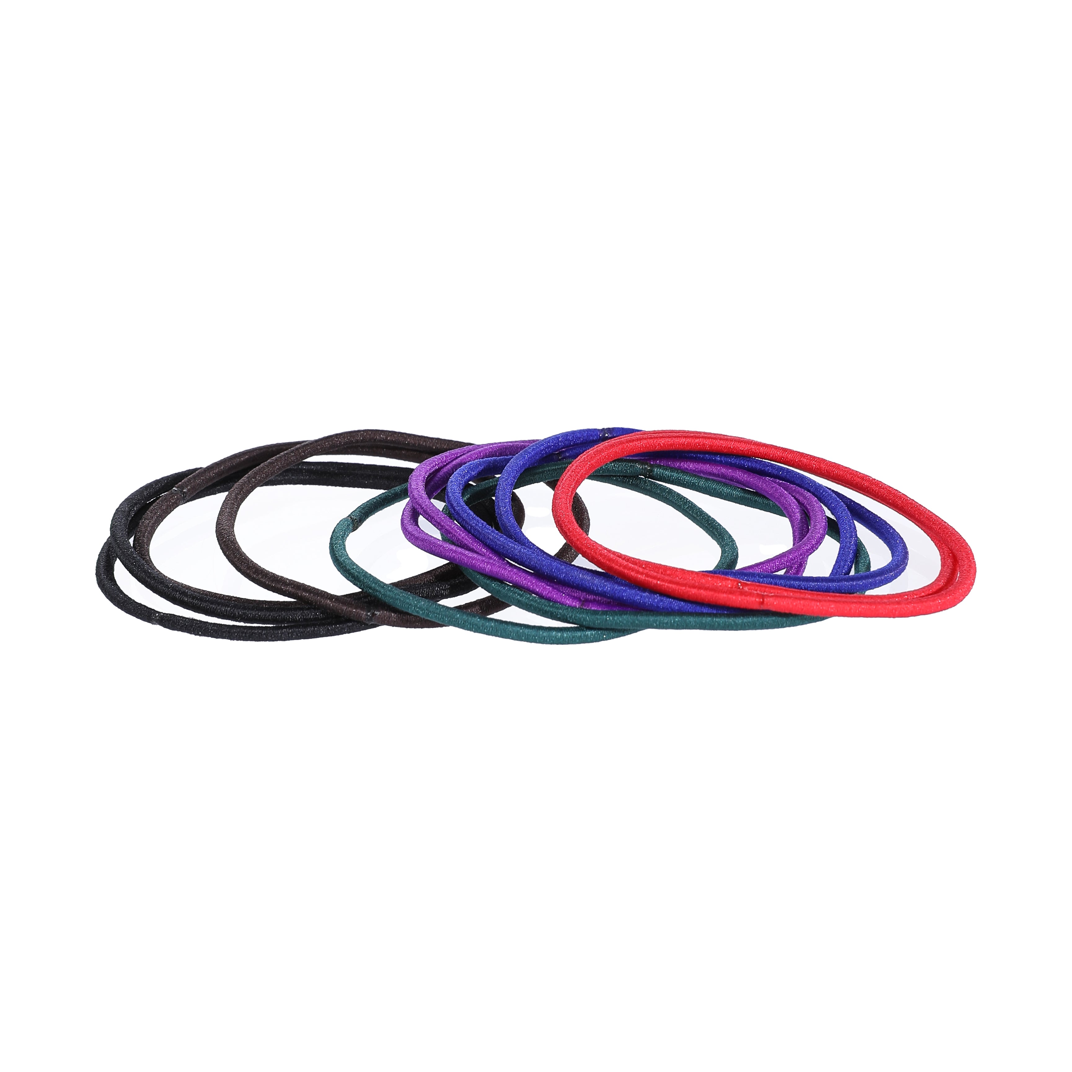 Thin Hair Elastics – Assorted Colours