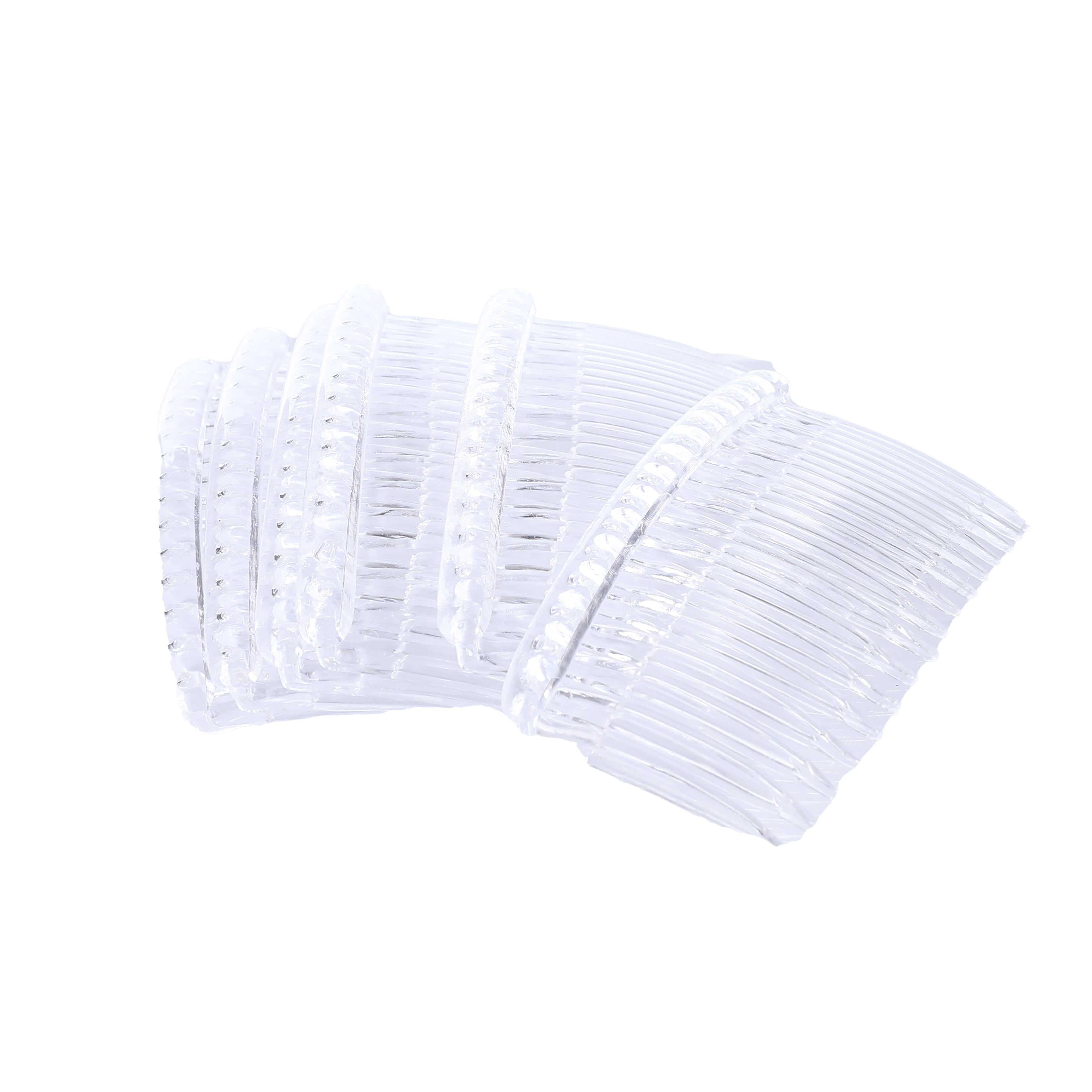 Hair Slides x6 - Assorted Colours