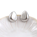 Silver Teardrop Earrings